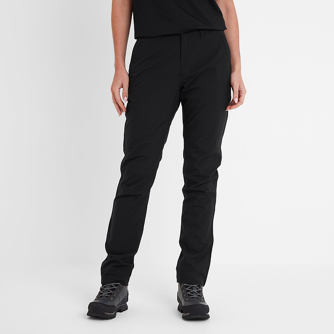 Silsden Womens Waterproof Trousers Long - Black