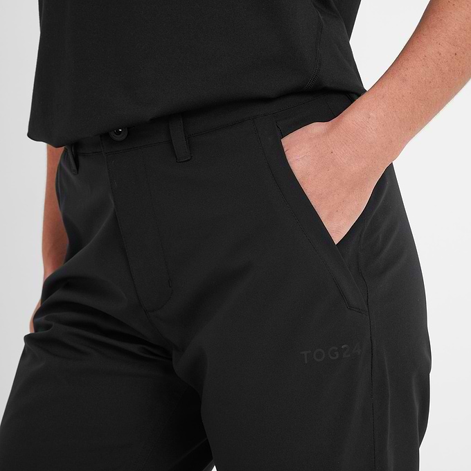 Silsden Womens Waterproof Trousers Short - Black