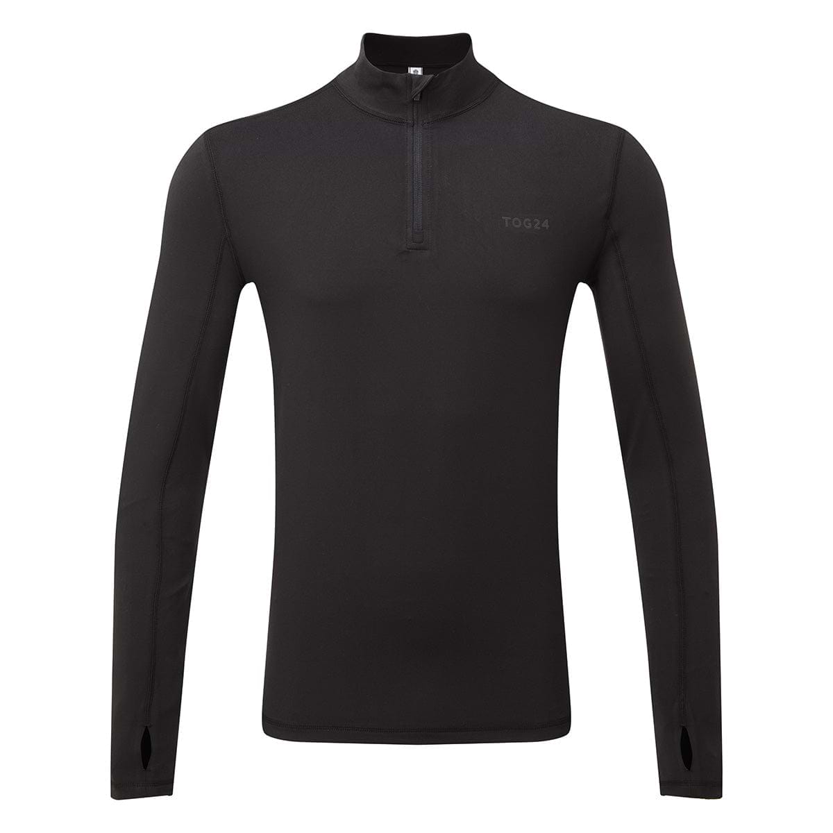 LAYERED THERMAL T /FADE BLK ダメージ M FiLTH Snowdon Mens Thermal Quarter Zip Base Layer - Black – TOG24