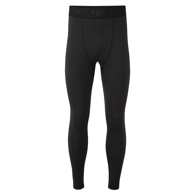 Snowdon Mens Thermal Base Layer Leggings - Black