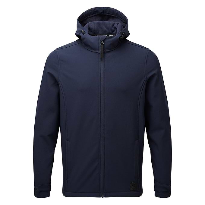 Valley Mens Softshell Hoody - Navy