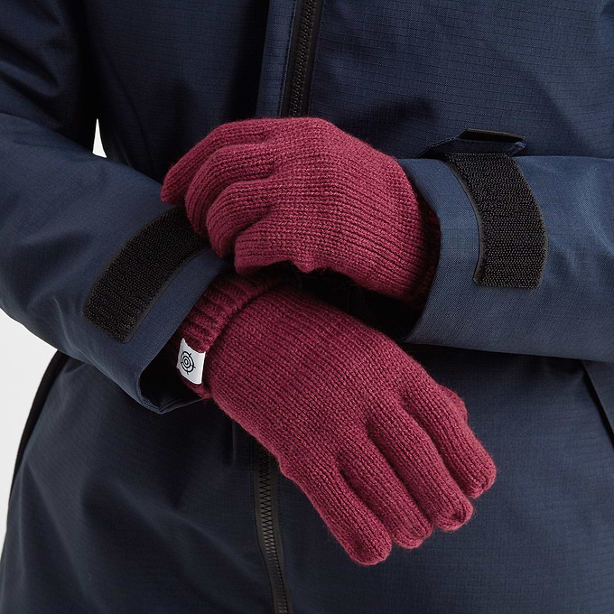 Wheeton Gloves - Raspberry