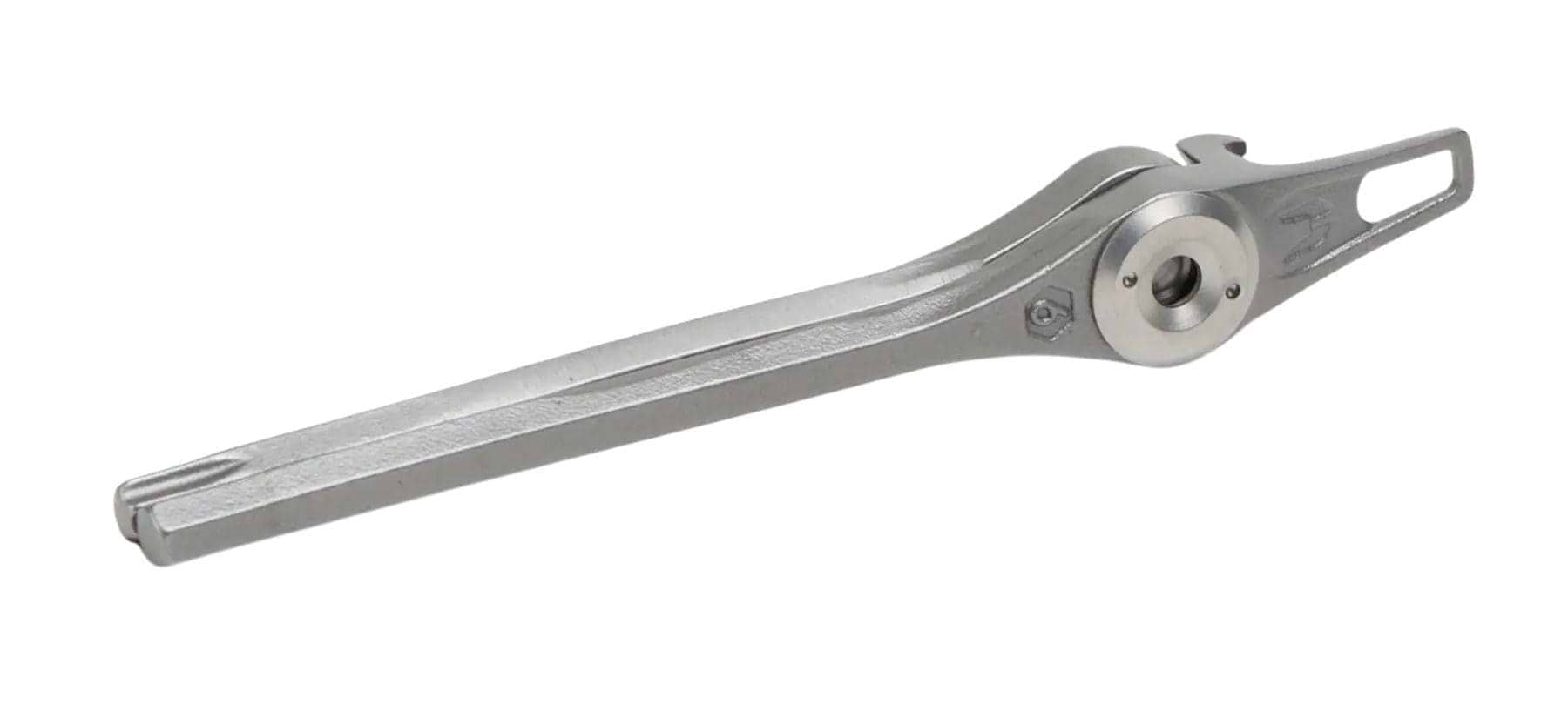 The Ethic Holy Scooter Tool T40 by Ethic is shown against a white background, featuring a spindle hole and an elongated slot on one end.