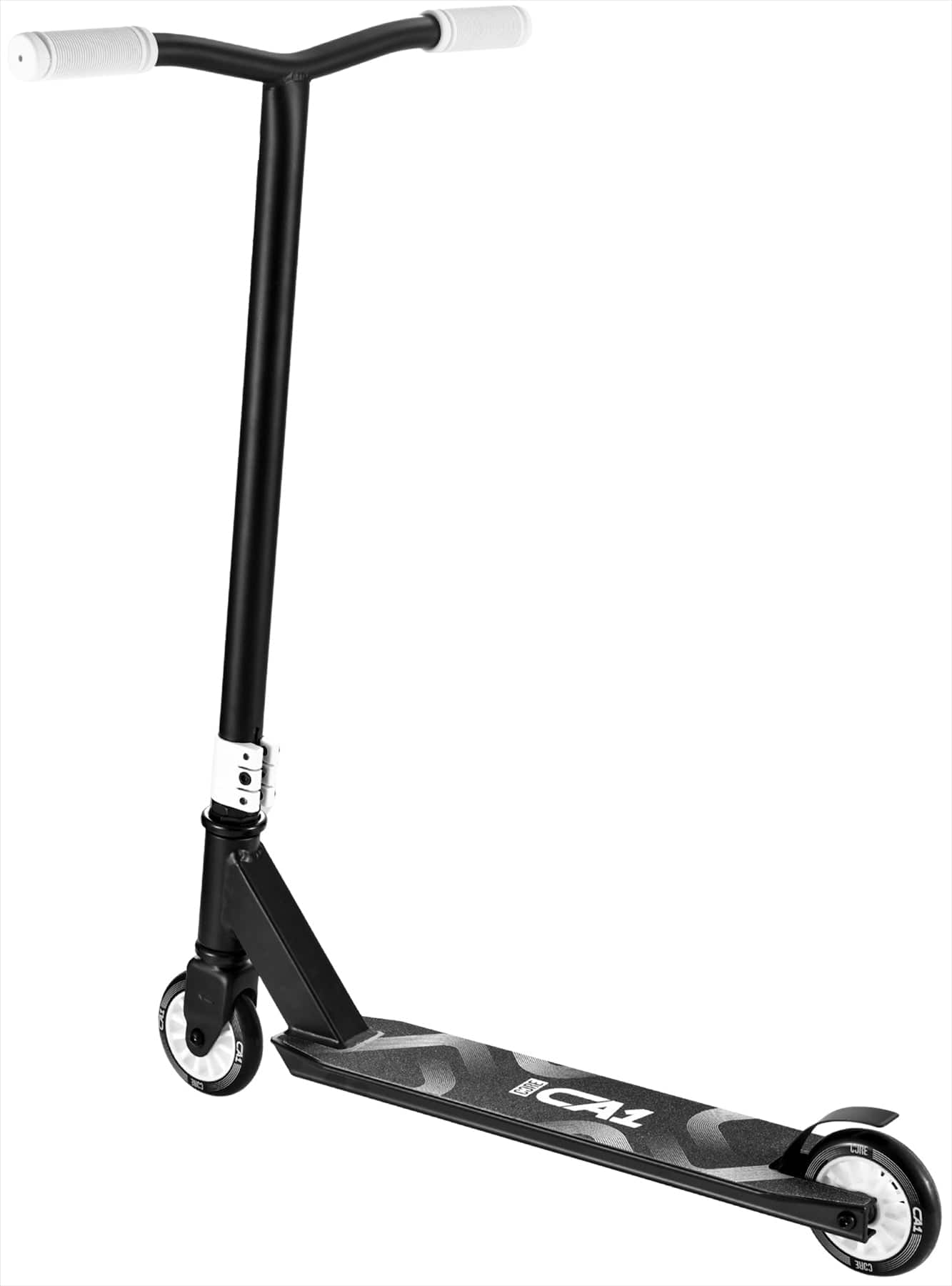 The CORE CA1 Beginner Complete Stunt Scooter with white handle grips.