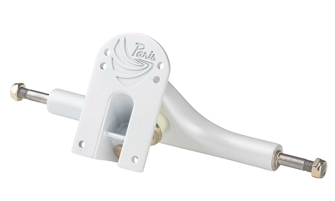 Paris V3 Pearl White Longboard Trucks (Pair) - 180mm - Baseplate