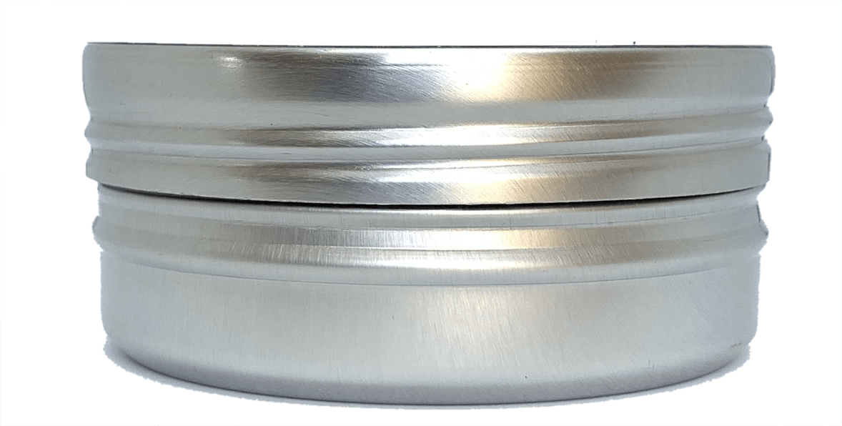 A Logic ABEC 11 Red Scooter Bearing, featuring a silver, cylindrical metal design with a smooth, brushed finish and ridged detailing reminiscent of premium quality bearings, is placed against a white background.