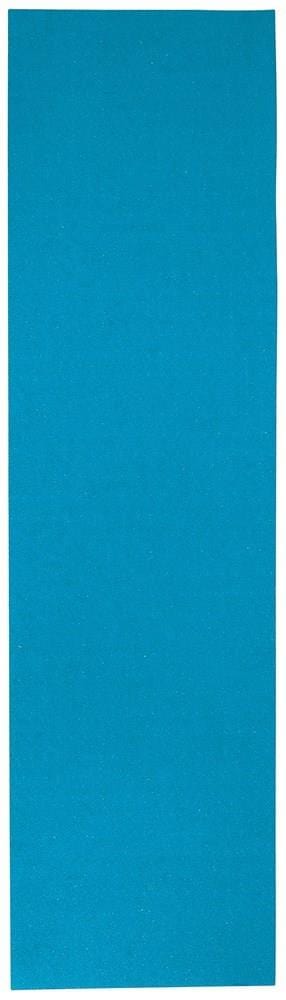 An Enuff Sky Blue yoga mat is laid flat, closely resembling the Enuff 9" Skateboard Griptape. Its rectangular shape and smooth texture provide an excellent grip, ensuring stability during your practice.