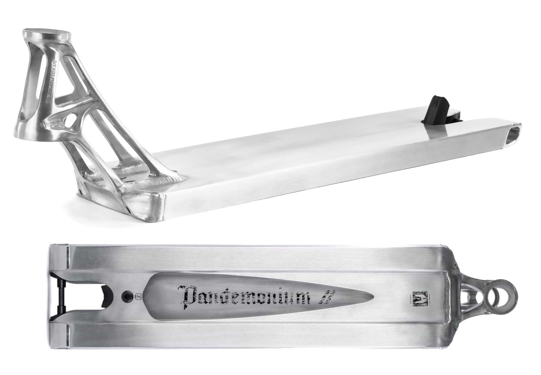 Ethic DTC Pandemonium V2 Boxed Raw Stunt Scooter Deck - 5.5