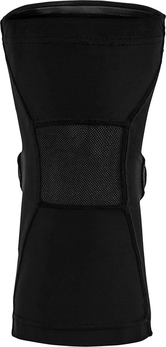 The REKD Energy Knee Skate Protection Gaskets - Black feature a mesh front panel, reinforced stitching, and Energy Foam for superior support and impact absorption—ideal for skate protection.