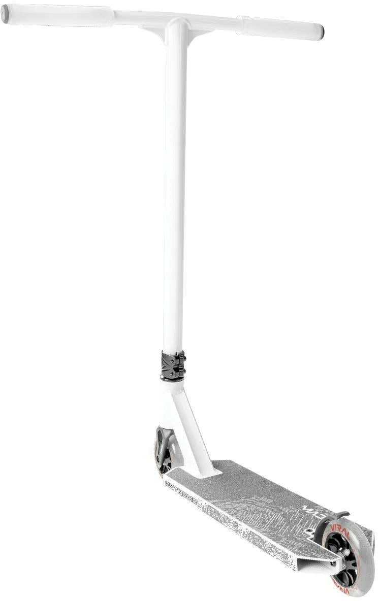 Angled view of the Madd Gear Viral Extreme Complete Stunt Scooter.