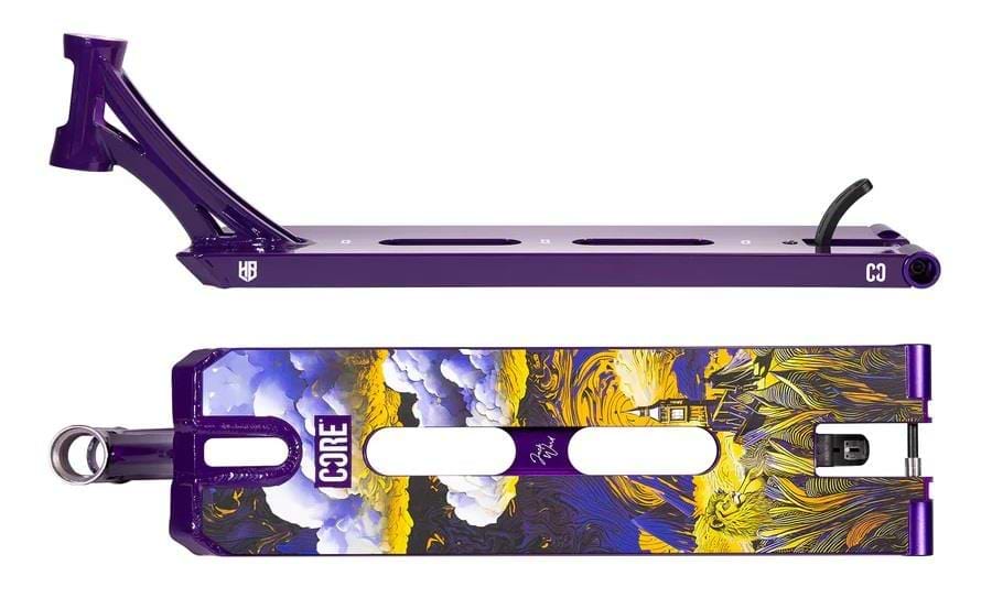 CORE ST2 Jack 'Halfbarz' Ward Signature Purple Stunt Scooter Deck