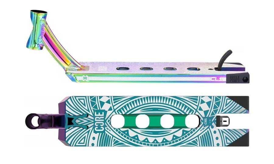 CORE CL1 Neochrome Stunt Scooter Deck - 5