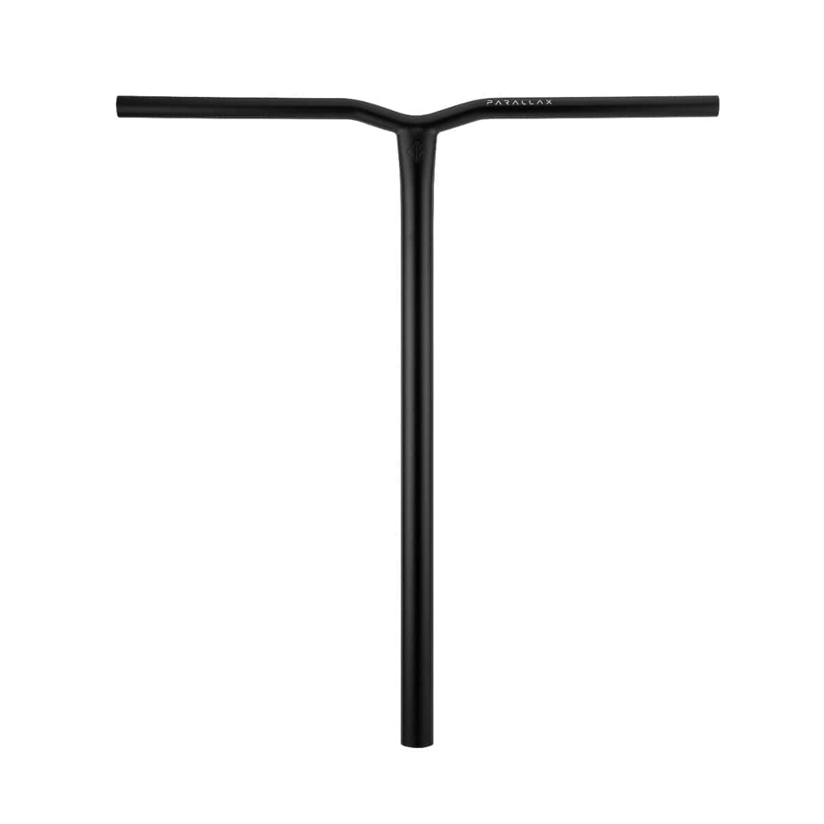 A black Y-shaped scooter handlebar crafted from titanium, positioned against a white background. The design features symmetrical bars with a straight crossbar and vertical stem. The brand "Drone" is printed near the top of the stem, highlighting its compatibility with SCS and HIC compression systems.