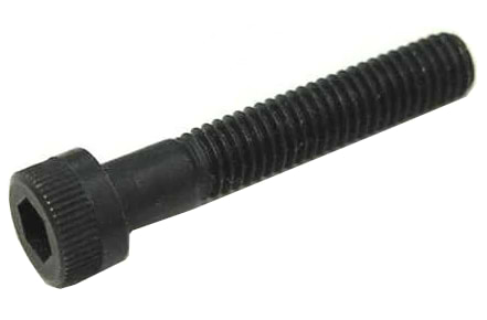 The Universal M6 SCS Compression Bolt - 50mm, featuring a threaded shaft and cylindrical head, is displayed on a white background.