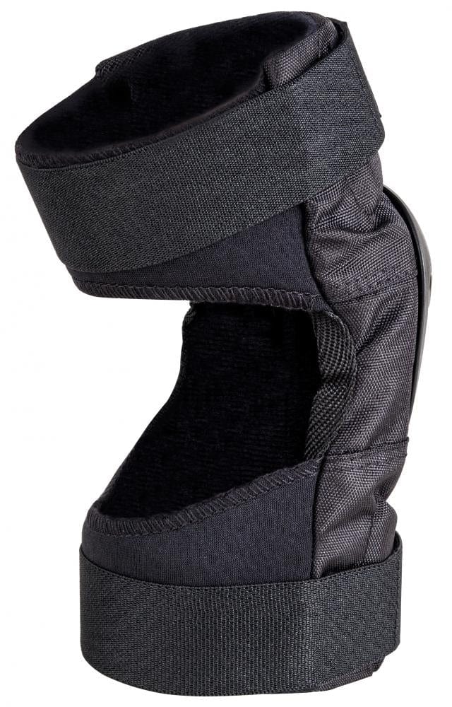 Introducing the Pro-Tec Street Knee Protection Pad in black, designed for skateboarding enthusiasts. This knee pad, with its adjustable straps, provides excellent support and protection. It features an open knee area and a soft, padded interior to ensure ultimate comfort while enhancing your skateboarding safety.