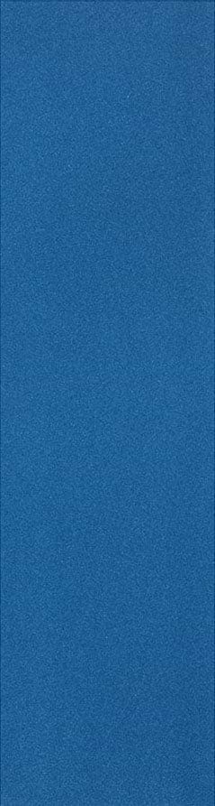A vertical rectangular image with a solid, textured sky blue background reminiscent of the high-quality Jessup Original 9" Skateboard Griptape.