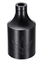 A sleek, black cylindrical bottle with a conical top and a minimalist geometric logo etched on its surface, reminiscent of the durable design of the Blunt Envy Street Stunt Scooter Peg Black - Back. The bottle exudes a modern, sophisticated design.
