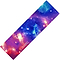 A rectangular mousepad inspired by the Logic V2 Stunt Scooter Griptape, showcasing a vivid galaxy design with colorful nebulae and stars in shades of blue and red. It features an ultra-grippy finish for enhanced control, with "LOGIC" prominently printed in white on the corner.