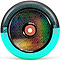 The Madd Gear MFX Corrupt Core 120mm Stunt Scooter Wheel in Black/Teal features a geometric core pattern and a red center bearing, with "MGP ACTION SPORTS | ESTABLISH 2002 | 120 MM | 88A" printed on the turquoise rim.
