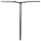 The Union Uniq Bend Steel Standard IHC Stunt Scooter Bar in silver (650mm x 600mm) by Union features chromoly steel construction and a T-shaped design with a small logo and "union" printed near the top center.