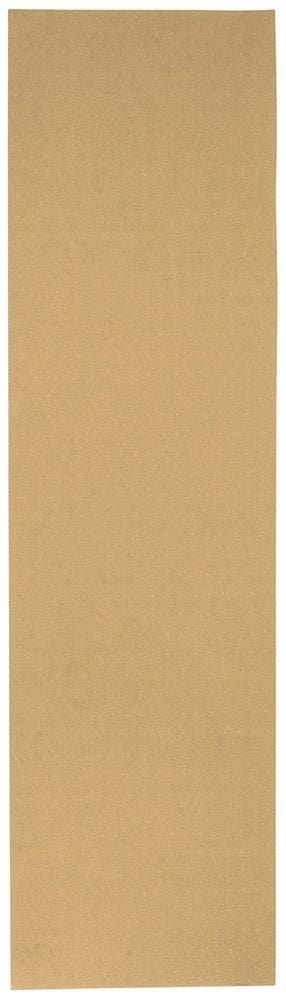 A tall, narrow beige vertical strip resembling Enuff 9" Skateboard Griptape - Clear on a plain background.