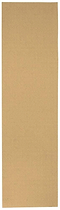 A tall, narrow beige vertical strip resembling Enuff 9" Skateboard Griptape - Clear on a plain background.