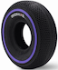 The Wildcat Original Pro 10" Mini BMX Tyre features a black honeycomb tread, a purple sidewall strip, and "ORIGINAL" in white—ideal for your Wildcat Pro Mini BMX.