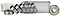 A clear tube containing Sushi Chrome ABEC 5 Skateboard Bearings by Sushi rests on its side, with several shiny cylindrical bearings neatly arranged around it. A detached cap lies to the left, highlighting the quality of this 8-pack set.