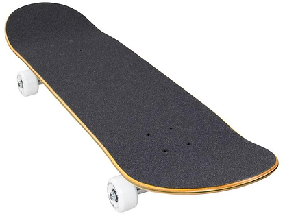 The Arbor Street Logo Blue Complete Skateboard (7.75" x 31.5") by Arbor features a stylish blue design with white wheels and textured grip tape—ideal for beginners.