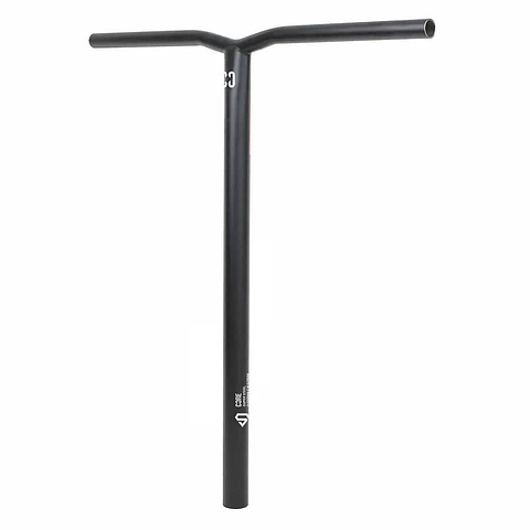 Introducing the CORE Apollo Super Steel Oversized SCS Stunt Scooter Bars, engineered from durable Chromoly 4130. These black handlebars feature a Y-shaped design with straight grips and a central weld for robust stability, making them perfect for intense rides or even as BMX handlebar bars.