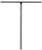The Ethic DTC Tenacity V2 Steel Oversized HIC Stunt Scooter T-Bars in raw (620mm x 600mm) feature a vertical stem, horizontal crossbar, and small joint logo. These lightweight Ethic bars are shown against a white background.