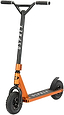 The Osprey Complete Dirt Scooter - Copper features thick pneumatic wheels, a black handlebar and deck, plus the Osprey logo on the frame and deck. Designed for off-road use by Osprey.