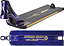 Featuring a striking purple finish with gold accents, the Blunt Envy AOS V6 Jordan Chan Signature Stunt Scooter Deck (6.5″ x 22.5″) showcases grip tape adorned with a city skyline and “JORDAN CHAN” in gold lettering. The underside highlights the same name alongside a dragon and skyline graphic, delivering unique style and stand-out performance for riders seeking something special from Blunt Envy’s signature series.