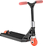 A black Blunt Envy AOS V6 Special Edition Finger Scooter - Viper with red handlebar grips and wheels, shown from a front-side angle on a white background.