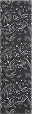 Blunt Envy AOSV6 Stunt Scooter Griptape - Jonathan Perroni Signature features a black background with a white pattern of swirling lines, stars, and abstract shapes inspired by Blunt Envy’s iconic AOSV6 style.