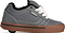 The Heelys Pro 25 Boys Shoes in Grey, Antique White, and Black feature crisp white laces, a comfy black inner lining, and a stylish brown gum sole. With their signature visible heel wheel for smooth rolling action, these authentic Heelys by Heelys are the perfect choice for boys who want classic style and all the fun of genuine Heelys sneakers.