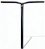 The Legacy Bend Titanium Oversized HIC Stunt Scooter Bars in black, measuring 660mm by 600mm, feature a slight rise and display the “LEGACY” branding at the center joint, shown against a plain white background.