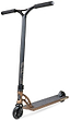The Madd Gear MGP VX Origin IV 550 Complete Stunt Scooter in Antique Brass features black handlebars, a textured foot deck, and small black wheels—ideal for riders wanting a high-performance park scooter.