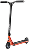 The Blunt Envy Prodigy X ONE Complete Stunt Scooter in orange features a textured handlebar, Extech extrusion deck, and two small black wheels. "PRODIGY" is printed vertically on the front of the handlebar stem.