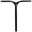 The Union Classic Aluminium Oversized IHC Stunt Scooter Bar in black (560mm x 530mm) features a Y-shaped design, "UNION" printed in white near the top left, and a small white logo below the crossbar on a plain white background.