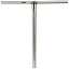 The Union Uniq T Steel Oversized HIC Stunt Scooter Bar in silver (650mm x 600mm) features a T-shape with "UNION" printed near the top crossbar.
