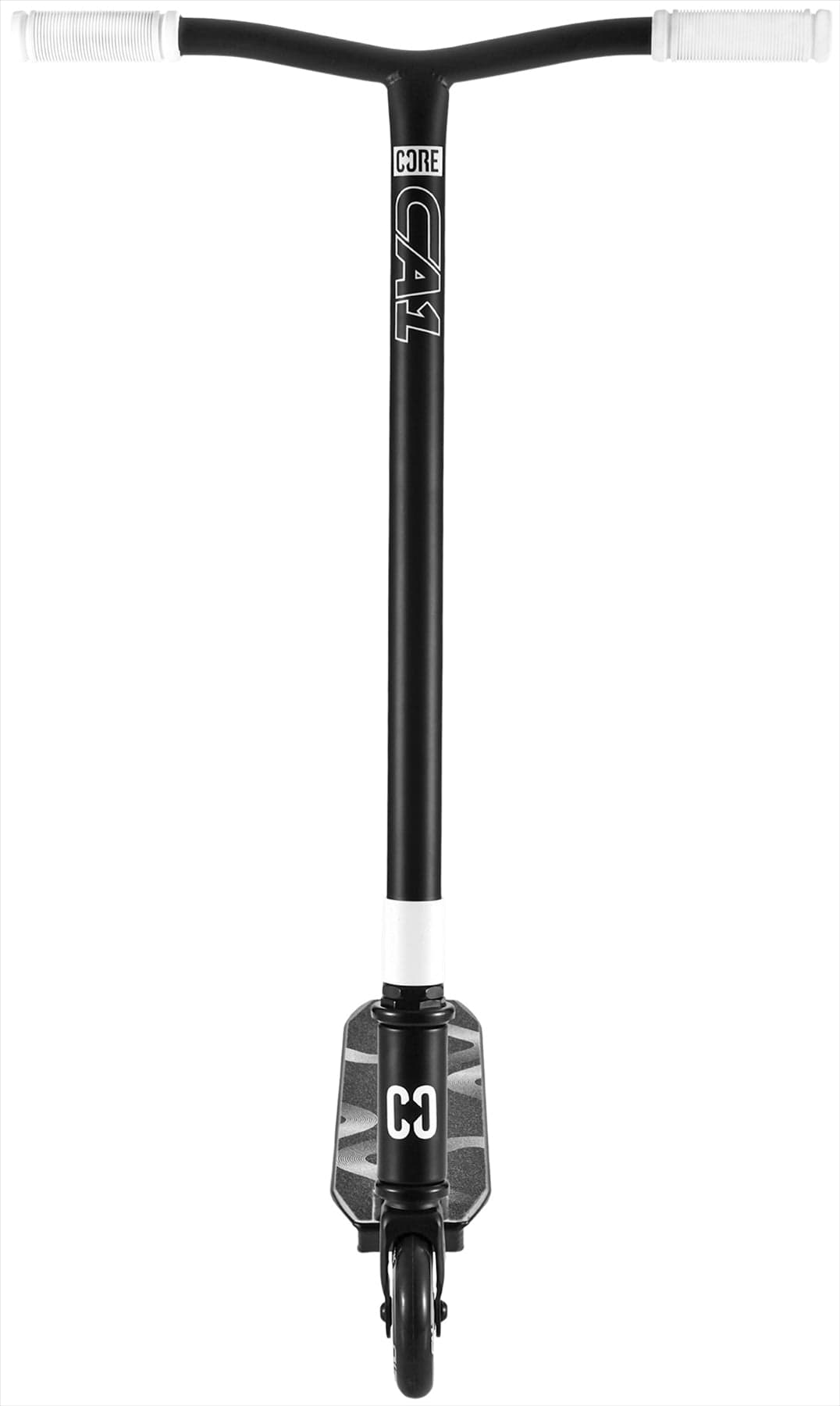The CORE CA1 Beginner Complete Stunt Scooter T-shaped handlebar view.