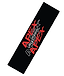 A black rectangular headband showcases the word "APEX" in bold red and white letters, mirroring the distinctive design of Apex Pro Scooter Griptape - Wave, renowned for its superior grip.