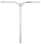 The polished Drone Shadow 2 Aluminium IHC Stunt Scooter Bars (650mm x 530mm) feature a sleek Y-bar design, subtle black branding, and the "Drone Shadow 2" logo near the top right side for enhanced performance.