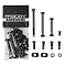 The Blunt Envy Prodigy X Hardware Pack includes black bolts, nuts, and washers—perfect as replacement parts or a hardware pack for your Blunt Envy scooter.