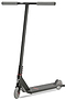 The Aztek Architect 2 Complete Stunt Scooter in Satin Black features a wide T-bar, durable metal deck, and small solid wheels—ideal for tricks, freestyle riding, and street use by urban riders.