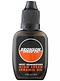 A compact dark bottle with a black screw cap showcases a label stating "Bronson Speed Co. High Speed Ceramic Bearing Oil" in bold white and orange text, emphasizing its wear protection benefits. The bottle contains 1/2 fl. oz. (15 ml).