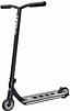The CORE CL1 Complete Stunt Scooter - Black, crafted by CORE, features top-notch aftermarket components, a T-shaped handlebar, and a wide deck with circular cutouts accompanied by two compact wheels. Perfectly engineered for tricks and freestyle riding, it delivers exceptional performance in every stunt session.