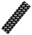 The CORE Classic Stunt Scooter Griptape in Logo Repeat Black features a long, rectangular strip with the words "CORE" and "RIDE CORE" printed in white text, creating a striking pattern ideal for customizing your stunt scooter.
