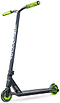 The Madd Gear (MGP) MG 3 Zen Complete Stunt Scooter in Black/Lime features green handlebar grips and wheels, a wide black deck, and bold "MADD GEAR" branding—ideal for your next adventure ride.